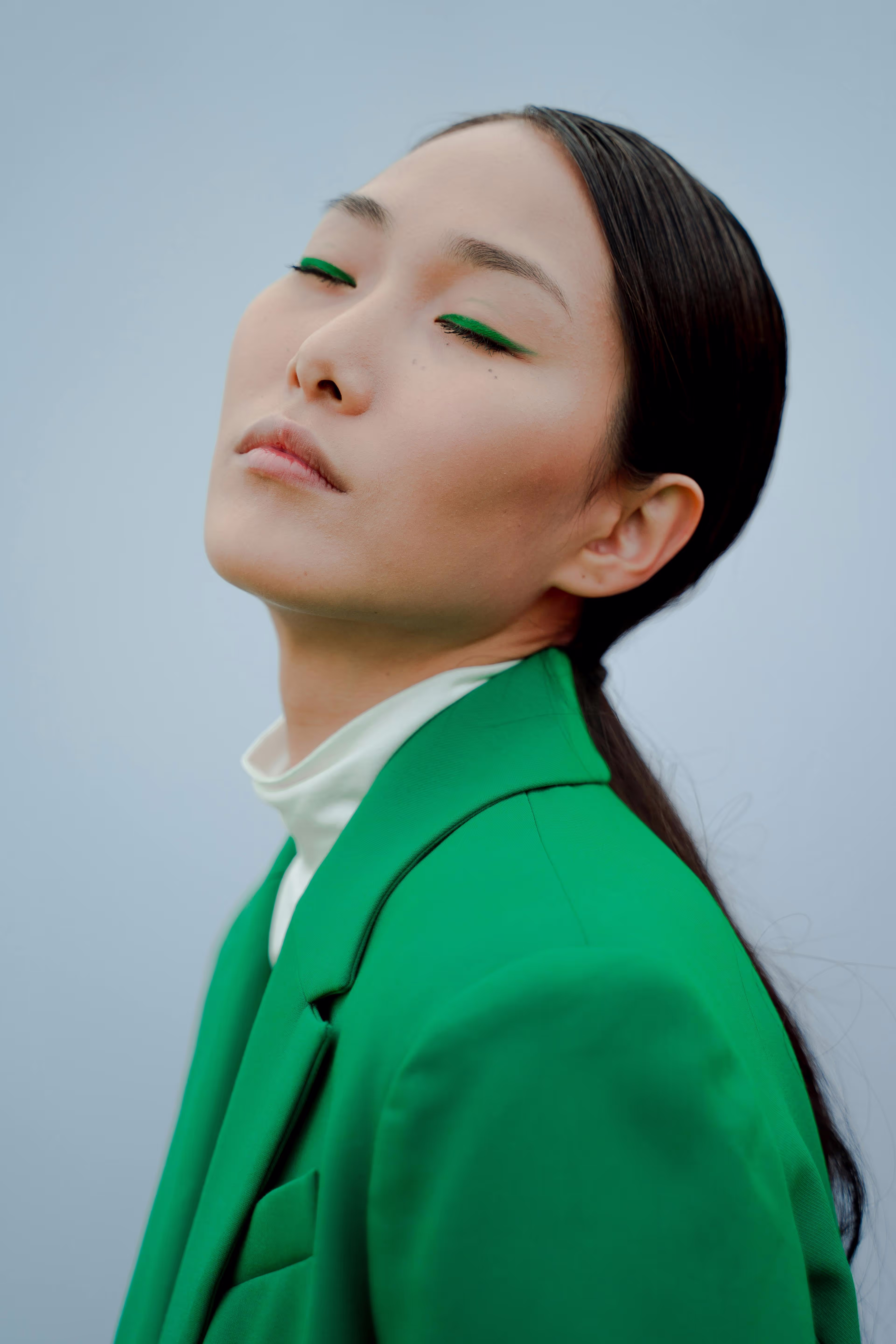 Women with Green Suits